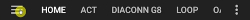 Hamburger menu