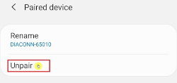 Unpair