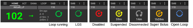 Loop status