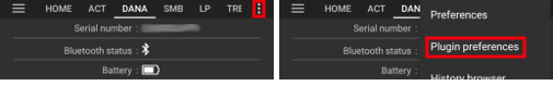 Open plugin preferences
