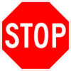 Stop sign