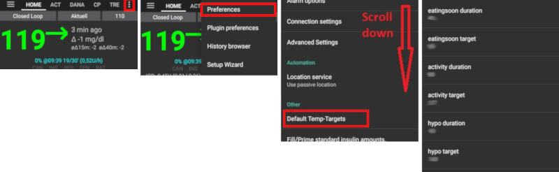 Temp-targets - AndroidAPSDocs - Development - not official!